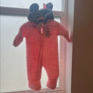Vintage Disney Baby fuzzy onesie